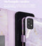 iMoshion Hoesje Geschikt voor Samsung Galaxy A33 Hoesje Met Pasjeshouder - iMoshion Design Bookcase smartphone - Paars / Purple Marble