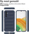 imoshion Hoesje - Geschikt voor Samsung Galaxy A34 (5G) - EasyGrip Backcover - Donkerblauw