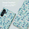 iMoshion Hoesje Geschikt voor Samsung Galaxy A34 (5G) Hoesje Met Pasjeshouder - iMoshion Design Bookcase smartphone - Blauw / Blue Flowers