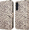 imoshion Hoesje Geschikt voor Samsung Galaxy A35 Hoesje Met Pasjeshouder - imoshion Design Bookcase smartphone - Meerkleurig / Black And White Dots