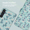 imoshion Hoesje Geschikt voor Samsung Galaxy A35 Hoesje Met Pasjeshouder - imoshion Design Bookcase smartphone - Blauw / Blue Flowers