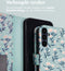 imoshion Hoesje Geschikt voor Samsung Galaxy A35 Hoesje Met Pasjeshouder - imoshion Design Bookcase smartphone - Blauw / Blue Flowers