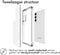 iMoshion Hoesje Geschikt voor Samsung Galaxy A35 Hoesje Shockproof - iMoshion Rugged Air Case - transparant