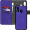 iMoshion Hoesje Geschikt voor Samsung Galaxy A40 Hoesje Met Pasjeshouder - iMoshion Uitneembare 2-in-1 Luxe Bookcase - Paars
