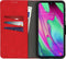 iMoshion Hoesje Geschikt voor Samsung Galaxy A40 Hoesje Met Pasjeshouder - iMoshion Uitneembare 2-in-1 Luxe Bookcase - Rood