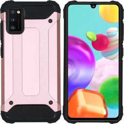 iMoshion Hoesje Geschikt voor Samsung Galaxy A41 Hoesje - iMoshion Rugged Xtreme Backcover - Rosé