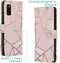 iMoshion Hoesje Geschikt voor Samsung Galaxy A41 Hoesje Met Pasjeshouder - iMoshion Design Softcase Bookcase - Goud / Roze / Pink Graphic