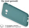 iMoshion Hoesje Geschikt voor Samsung Galaxy A5 (2017) Hoesje Siliconen - iMoshion Color Backcover - Donkergroen