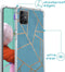 iMoshion Hoesje Geschikt voor Samsung Galaxy A51 Hoesje Met Koord - iMoshion Design Hoesje met Koord - Blauw / Meerkleurig / Goud / Blue Graphic