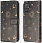 iMoshion Hoesje Geschikt voor Samsung Galaxy A51 Hoesje Met Pasjeshouder - iMoshion Design Bookcase smartphone - Zwart / Sky Black