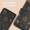 iMoshion Hoesje Geschikt voor Samsung Galaxy A51 Hoesje Met Pasjeshouder - iMoshion Design Bookcase smartphone - Zwart / Sky Black