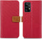iMoshion Hoesje Geschikt voor Samsung Galaxy A52 (4G) / A52s / A52 (5G) Hoesje Met Pasjeshouder - iMoshion Luxe Canvas Bookcase - Rood