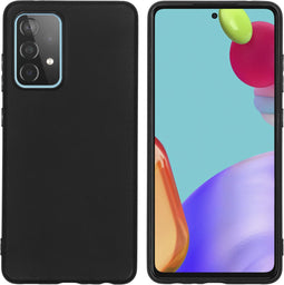 iMoshion Hoesje Geschikt voor Samsung Galaxy A52 (4G) / A52s / A52 (5G) Hoesje Siliconen - iMoshion Color Backcover - Zwart