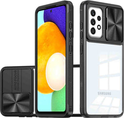 imoshion Hoesje Geschikt voor Samsung Galaxy A52 (4G) / A52s / A52 (5G) Hoesje - imoshion Camslider Backcover - Zwart