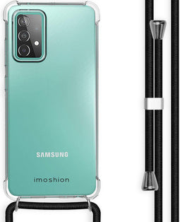 imoshion Hoesje Geschikt voor Samsung Galaxy A52 (4G) / A52s / A52 (5G) Hoesje Met Koord - imoshion Backcover met koord - Transparant