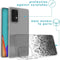 iMoshion Hoesje Geschikt voor Samsung Galaxy A52 (4G) / A52s / A52 (5G) Hoesje Siliconen - iMoshion Design hoesje - Zwart / Transparant / Splatter Black