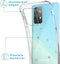 iMoshion Hoesje Geschikt voor Samsung Galaxy A52 (4G) / A52s / A52 (5G) Hoesje Met Koord - iMoshion Design Hoesje met Koord - Goud / Transparant