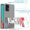 iMoshion Hoesje Geschikt voor Samsung Galaxy A52 (4G) / A52s / A52 (5G) Hoesje Siliconen - iMoshion Design hoesje - Meerkleurig / Shipping label