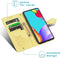 iMoshion Hoesje Geschikt voor Samsung Galaxy A52 (4G) / A52s / A52 (5G) Hoesje Met Pasjeshouder - iMoshion Mandala Bookcase - Geel