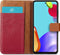 iMoshion Hoesje Geschikt voor Samsung Galaxy A52 (4G) / A52s / A52 (5G) Hoesje Met Pasjeshouder - iMoshion Luxe Canvas Bookcase - Rood