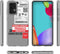 iMoshion Hoesje Geschikt voor Samsung Galaxy A52 (4G) / A52s / A52 (5G) Hoesje Siliconen - iMoshion Design hoesje - Meerkleurig / Shipping label