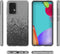 iMoshion Hoesje Geschikt voor Samsung Galaxy A52 (4G) / A52s / A52 (5G) Hoesje Siliconen - iMoshion Design hoesje - Zwart / Transparant / Splatter Black