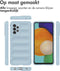 imoshion Hoesje - Geschikt voor Samsung Galaxy A52 (4G) / A52s / A52 (5G) - EasyGrip Backcover - Lichtblauw