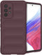 imoshion Hoesje - Geschikt voor Samsung Galaxy A53 - EasyGrip Backcover - Aubergine