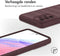 imoshion Hoesje - Geschikt voor Samsung Galaxy A53 - EasyGrip Backcover - Aubergine
