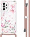 iMoshion Hoesje Geschikt voor Samsung Galaxy A53 Hoesje Met Koord - iMoshion Design Hoesje met Koord - Roze / Blossom Watercolor
