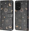 iMoshion Hoesje Geschikt voor Samsung Galaxy A53 Hoesje Met Pasjeshouder - iMoshion Design Bookcase smartphone - Zwart / Sky Black