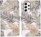 iMoshion Hoesje Geschikt voor Samsung Galaxy A53 Hoesje Met Pasjeshouder - iMoshion Design Softcase Bookcase - Wit / Glamour Botanic