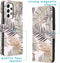 iMoshion Hoesje Geschikt voor Samsung Galaxy A53 Hoesje Met Pasjeshouder - iMoshion Design Softcase Bookcase - Wit / Glamour Botanic