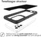 iMoshion Hoesje Geschikt voor Samsung Galaxy A53 Hoesje Shockproof - iMoshion Rugged Hybrid Carbon Case - Zwart