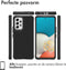 iMoshion Hoesje Geschikt voor Samsung Galaxy A53 Hoesje Shockproof - iMoshion Rugged Hybrid Carbon Case - Zwart