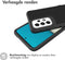 iMoshion Hoesje Geschikt voor Samsung Galaxy A53 Hoesje Shockproof - iMoshion Rugged Hybrid Carbon Case - Zwart