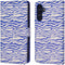 iMoshion Hoesje Geschikt voor Samsung Galaxy A54 (5G) Hoesje Met Pasjeshouder - iMoshion Design Bookcase smartphone - Meerkleurig / White Blue Stripes
