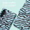 iMoshion Hoesje Geschikt voor Samsung Galaxy A54 (5G) Hoesje Met Pasjeshouder - iMoshion Design Bookcase smartphone - Meerkleurig / Black Blue Stripes