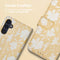 iMoshion Hoesje Geschikt voor Samsung Galaxy A54 (5G) Hoesje Met Pasjeshouder - iMoshion Design Bookcase smartphone - Geel / Yellow Flowers