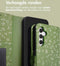 iMoshion Hoesje Geschikt voor Samsung Galaxy A54 (5G) Hoesje Met Pasjeshouder - iMoshion Design Bookcase smartphone - Groen / Green Flowers