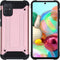 iMoshion Hoesje Geschikt voor Samsung Galaxy A71 Hoesje - iMoshion Rugged Xtreme Backcover - Rosé
