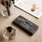 iMoshion Hoesje Geschikt voor Samsung Galaxy A72 Hoesje Met Pasjeshouder - iMoshion Design Softcase Bookcase - Meerkleurig / Woman Flower Black