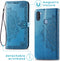 iMoshion Hoesje Geschikt voor Samsung Galaxy M11 / A11 Hoesje Met Pasjeshouder - iMoshion Mandala Bookcase - Turquoise