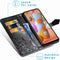 imoshion Hoesje Geschikt voor Samsung Galaxy M11 / A11 Hoesje Met Pasjeshouder - imoshion Mandala Bookcase - Zwart