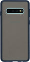 iMoshion Hoesje Geschikt voor Samsung Galaxy S10 Hoesje - iMoshion Frosted Backcover - Blauw