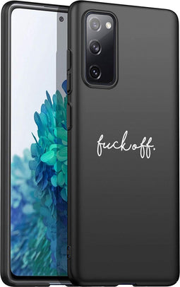imoshion Hoesje - Geschikt voor Samsung Galaxy S20 FE - Design hoesje - Fuck Off