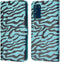 iMoshion Hoesje Geschikt voor Samsung Galaxy S20 FE Hoesje Met Pasjeshouder - iMoshion Design Bookcase smartphone - Meerkleurig / Black Blue Stripes