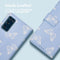 iMoshion Hoesje Geschikt voor Samsung Galaxy S20 FE Hoesje Met Pasjeshouder - iMoshion Design Bookcase smartphone - Blauw / Butterfly