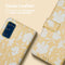iMoshion Hoesje Geschikt voor Samsung Galaxy S20 FE Hoesje Met Pasjeshouder - iMoshion Design Bookcase smartphone - Geel / Yellow Flowers