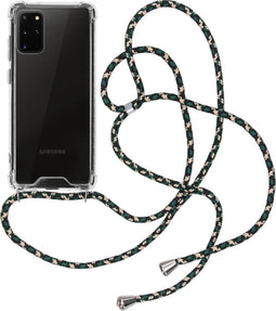 iMoshion Hoesje Geschikt voor Samsung Galaxy S20 Plus Hoesje Met Koord - iMoshion Backcover met koord - Transparant